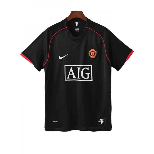 Manchester united away jersey mens retro shirt 2007-2008